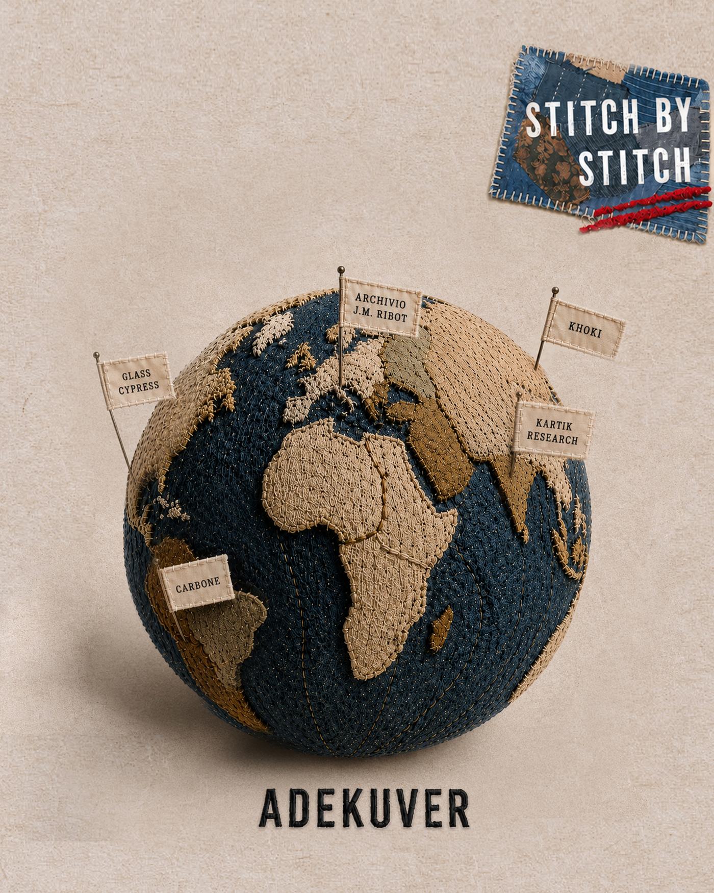 STITCH BY STITCH — ADEKUVER 26SS Artisanal Curation Key Visual